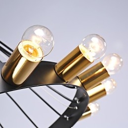 Nordic Creative Chandelier פנטהאוז רטרו Industria
