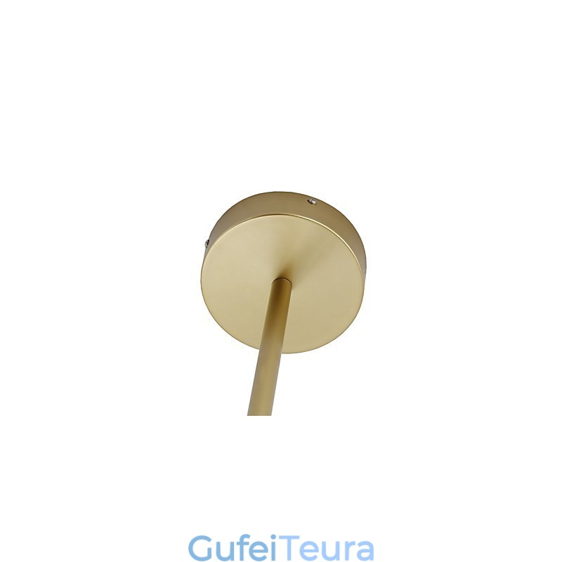 עשר אור פוסט מודרני אירופה סגנון Modo מתכת זכוכית תליון מנורת המבואה לקשט מנורת נברשת תעשייתית