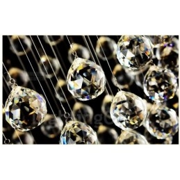 תאורת תליון תקרת קריסטל מודרנית גופי תאורה לנברשת מקורה