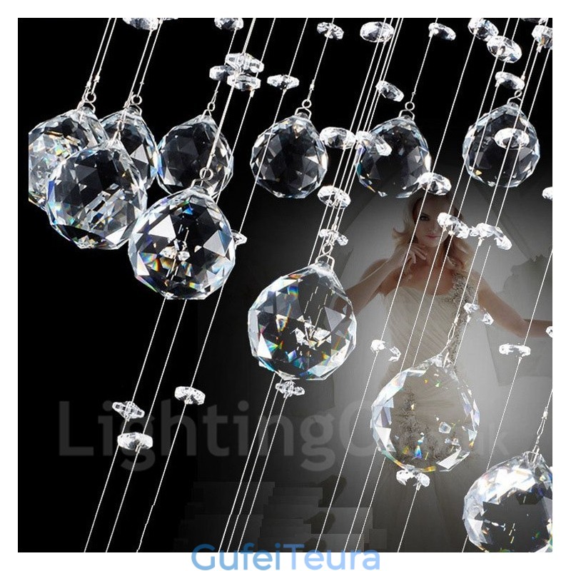 3 אור תליון תקרת קריסטל מודרני נברשת מקורה גופי תאורת מנורות