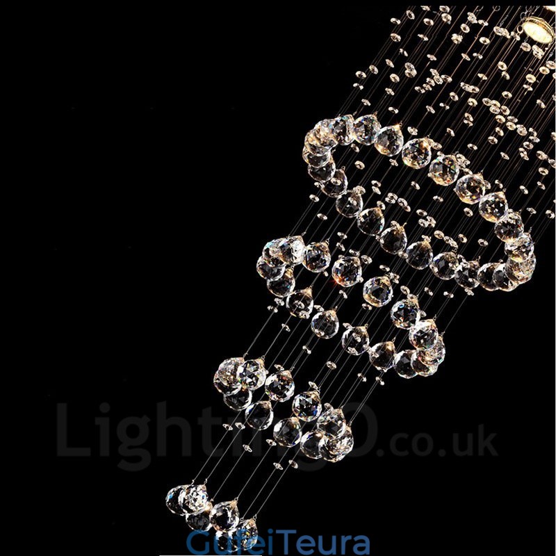 5 אורות מודרני תליון תקרת קריסטל אור נברשת מקורה גופי תאורה מנורות