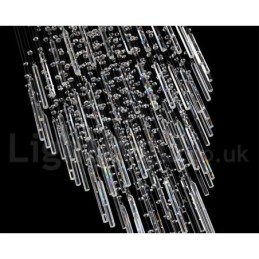 5 אורות מודרני K9 קריסטל תקרת תליון אור נברשת מקורה גופי תאורת מנורות