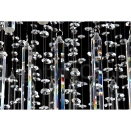 5 אורות מודרני K9 קריסטל תקרת תליון אור נברשת מקורה גופי תאורת מנורות