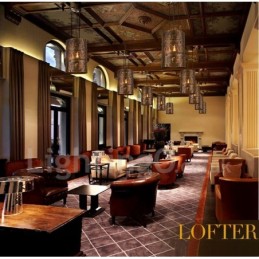 1 אור רטרו וינטג' תליון אור בית קפה מנורת תליון