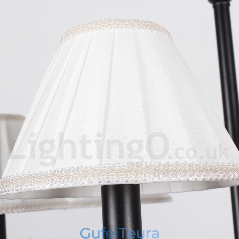 נברשת 6 אור רטרו כפרי בסגנון נר