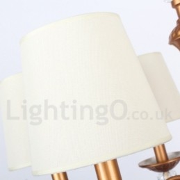 נברשת 8 אור רטרו בסגנון נר