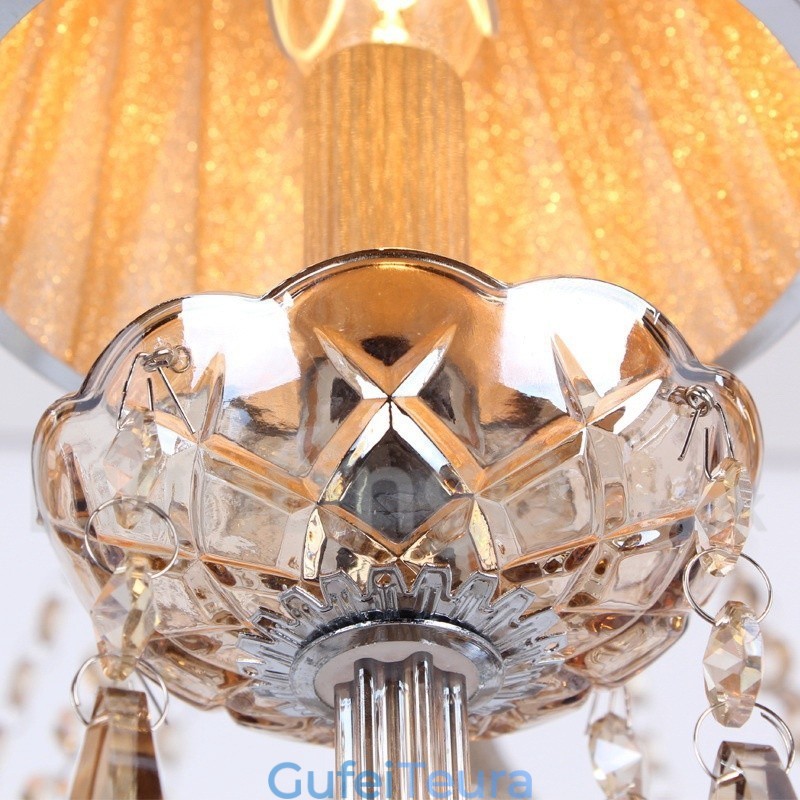 נברשת בסגנון נר קריסטל 8 אור K9