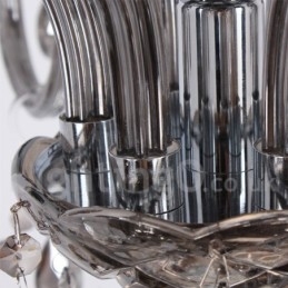 נברשת בסגנון נר קריסטל 3 אור K9