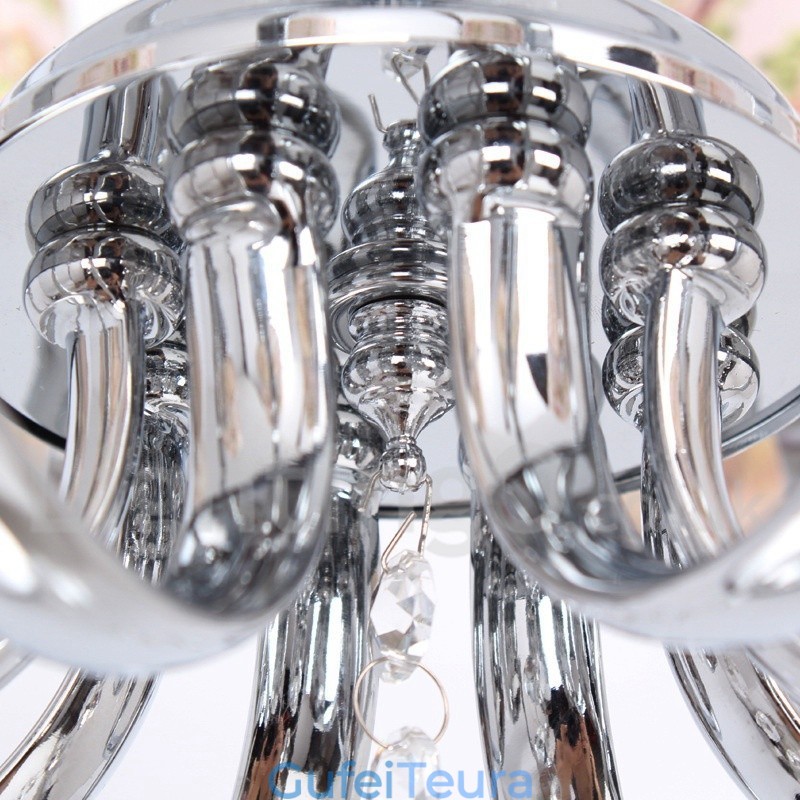 נברשת בסגנון נר קריסטל 5 אור עכשווי K9