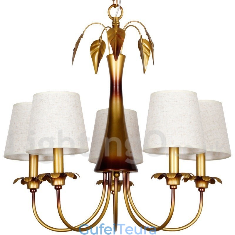 5 אור מודרני עכשווי כפרי בסגנון נברשת