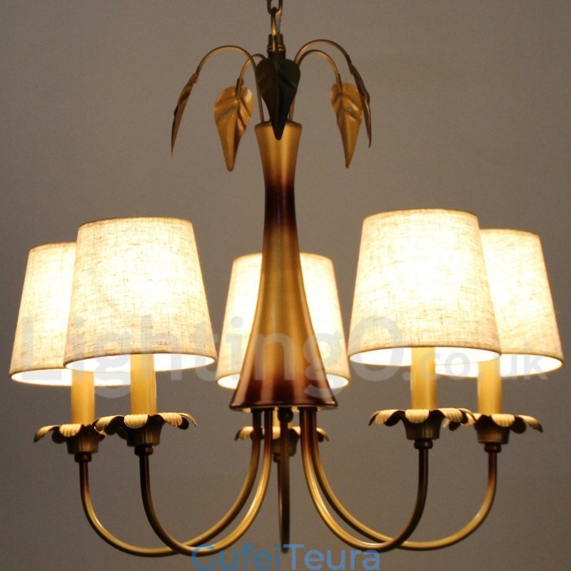 5 אור מודרני עכשווי כפרי בסגנון נברשת