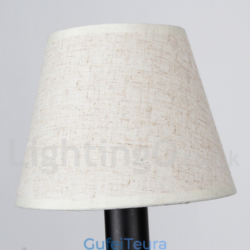 6 אור כפרי רטרו שחור בסגנון ים תיכוני נברשת בסגנון נר עכשווי