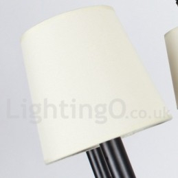 נברשת 12 אור כפרי בסגנון רטרו נר