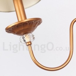 נברשת 3 אור רטרו בסגנון נר