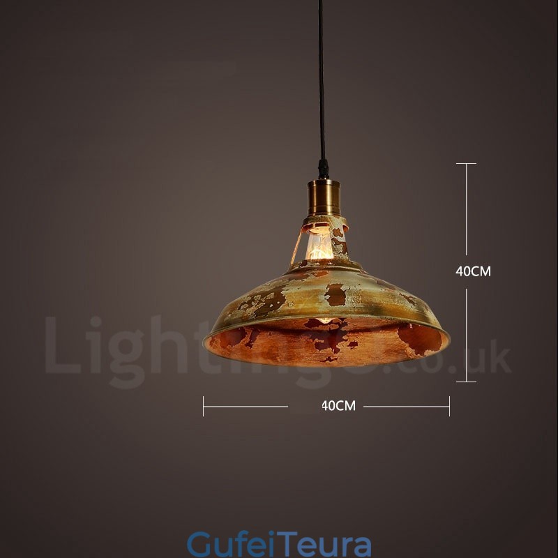 1 אור כפרי לודג' רטרו וינטג' תליון לופט לופט