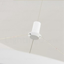 2 אור תליון מודרני מודרני עם גוון אקרילי