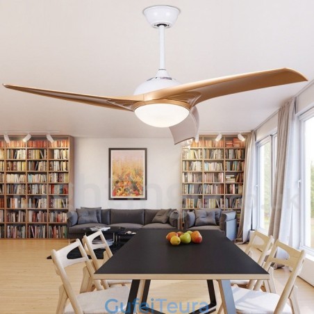 מאוורר תקרה 52 אינץ' בסגנון אירופאי מודרני אופנה עכשווית