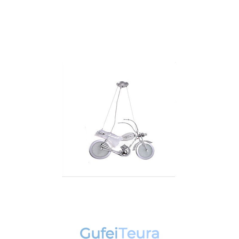 מנורת אופנוע תאורה מצוירת מנורת ילד מנורות ילדים