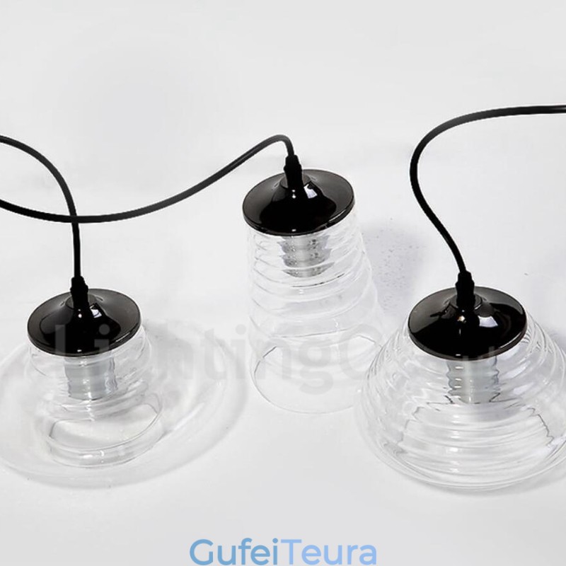 קפה תליון זכוכית ראש יחיד