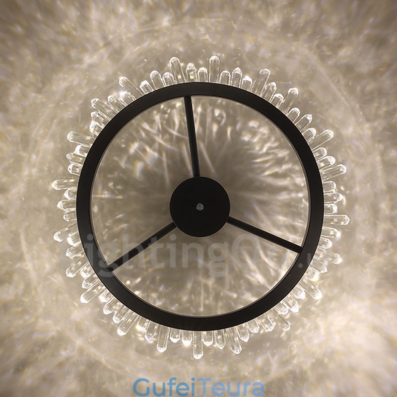 אורות תקרת קריסטל מודרניים