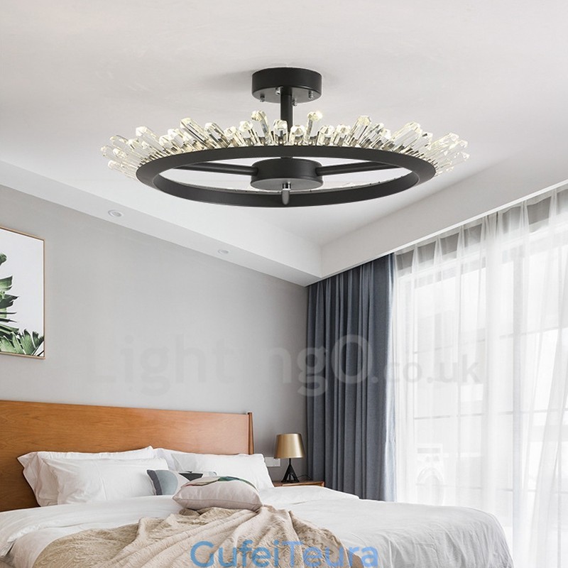 אורות תקרת קריסטל מודרניים