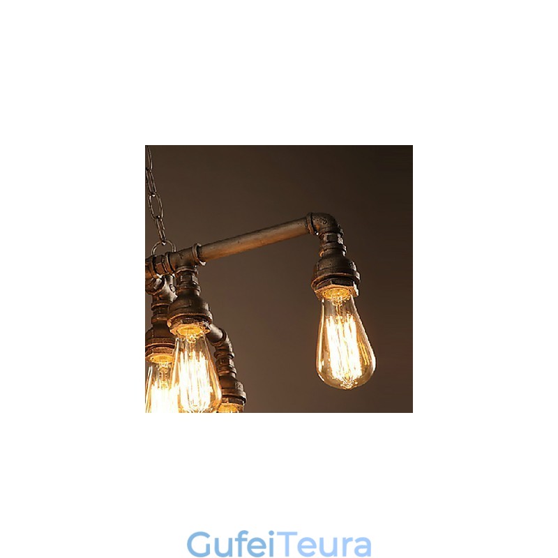 נברשת מודרנית עכשווית מסורתית קלאסית כפרי לודג' מתכת