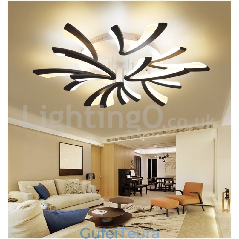 9 אורות החדשים ביותר במחיר סביר מנורות תקרה מודרניות ללא קרקע