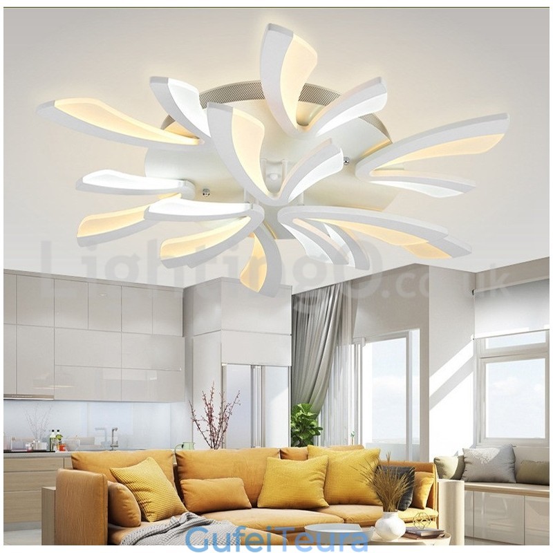 9 אורות החדשים ביותר במחיר סביר מנורות תקרה מודרניות ללא קרקע