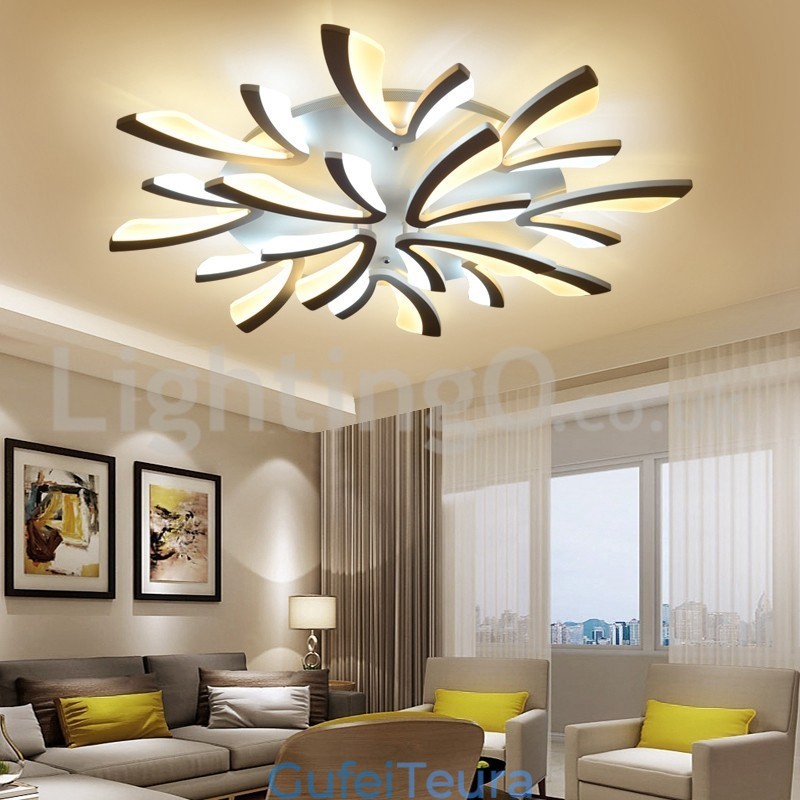 12 האורות החדשים ביותר אלגנטיים מודרניים עם תקרה בגובה שטוח