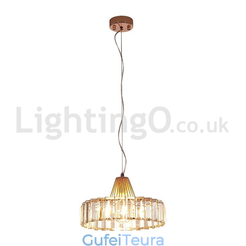 נורדי תליון קריסטל ראש יחיד