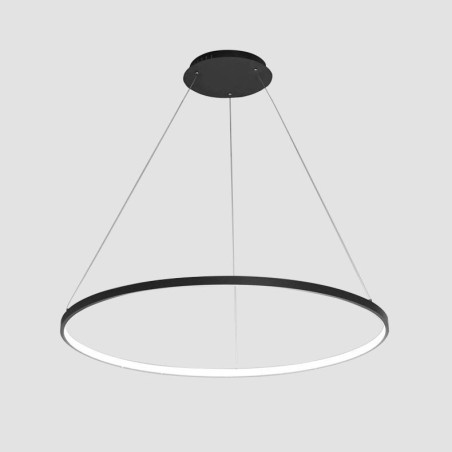 ניתן לעמעום 63W 100CM קוטר תליון טבעת עיצוב מודרני ניתן לעמעום 63W 100CM קוטר תליון טבעת עיצוב מודרני