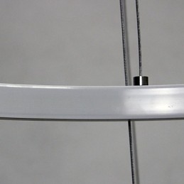 ניתן לעמעום 63W 100CM קוטר תליון טבעת עיצוב מודרני
