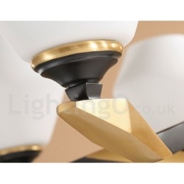 פליז טהור יוקרתי כפרי רטרו וינטג' פליז תליון נברשת נר עם גווני זכוכית