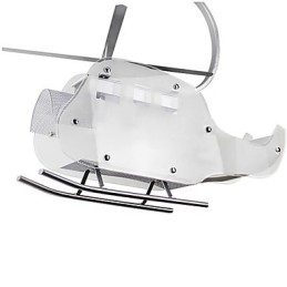 מנורת Simple Children Cartoon Glass Helicopter מנורת