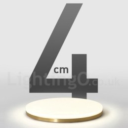 פליז דקים במיוחד עגולים ניתנים לעמעום מודרני עכשווי בסגנון נורדי סמוק תקרה עם גוון אקרילי יכול לשמש גם כאור קיר