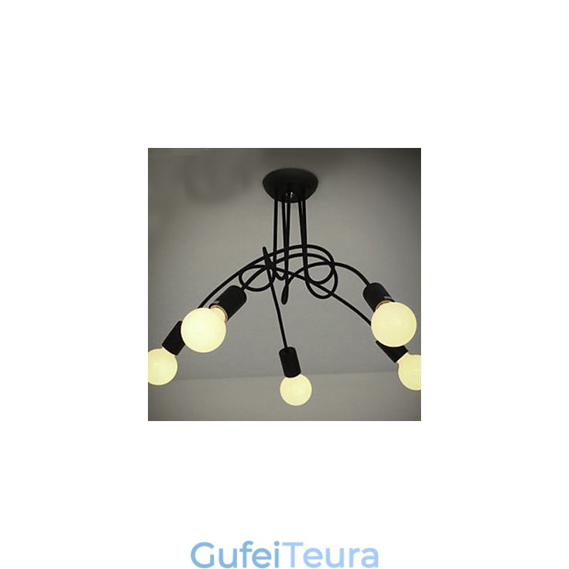 נברשת מתכת ציור מודרני עכשווי