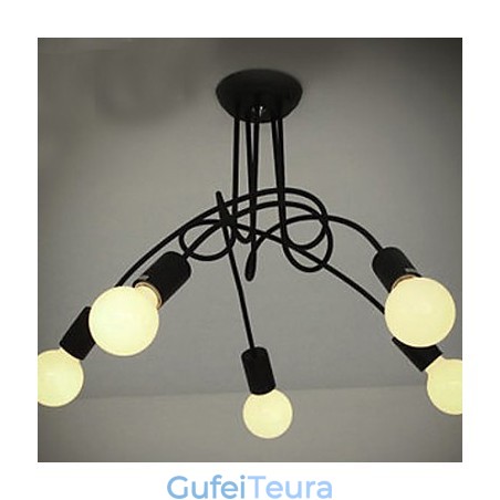 נברשת מתכת ציור מודרני עכשווי