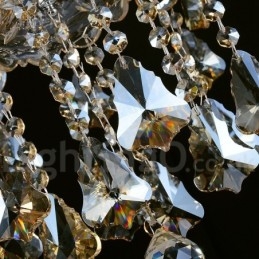 צבע רטרו קוניאק K9 קריסטל מודרני נברשת