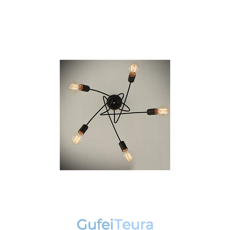 נברשת מתכת ציור מודרני עכשווי