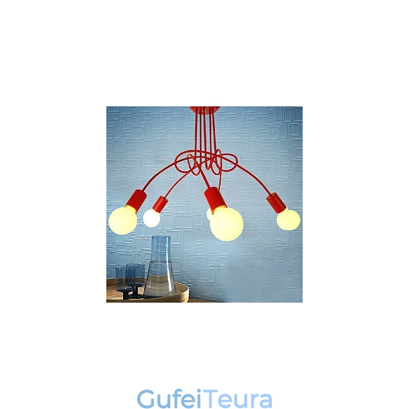 נברשת מתכת ציור מודרני עכשווי