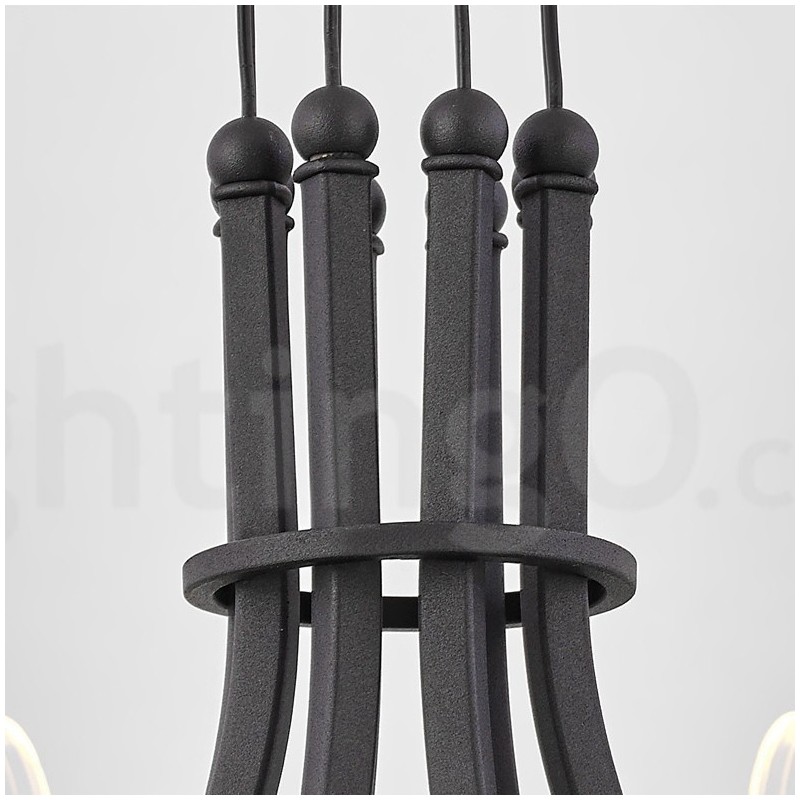 נברשת עיצוב 8 Light Nordic Post Modern 2021 עם גווני אקריליק