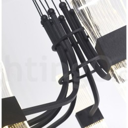 נברשת עיצוב 8 Light Nordic Post Modern 2021 עם גווני אקריליק