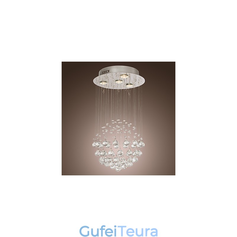 נברשת יוקרה קריסטל מודרני 4 נורות