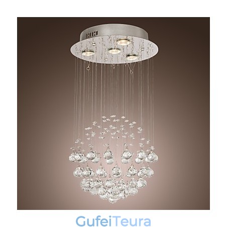 נברשת יוקרה קריסטל מודרני 4 נורות