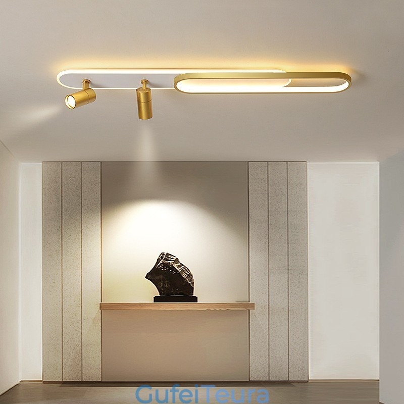 Nordic Long Strip Ceiling Bright Downlight