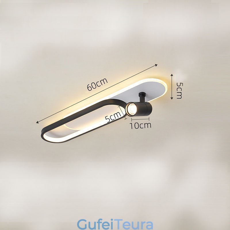 Nordic Long Strip Ceiling Bright Downlight