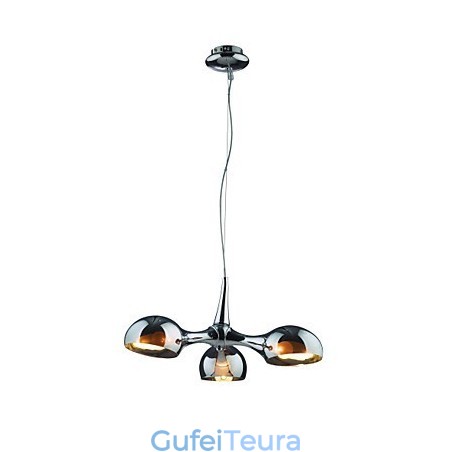 אהיל זכוכית ציפוי 3W פשוט נברשת יצירתית