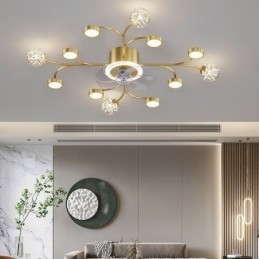 Creative Fan Ceiling Light Ceilier Chandelier