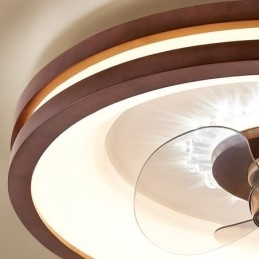 מהפך מודרני מאוורר תקרה מנורה שלט רחוק מנורה מאוורר אור תקרה