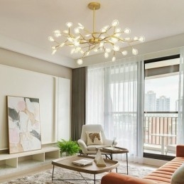 נברשת סניפים בסגנון נורדי תליון